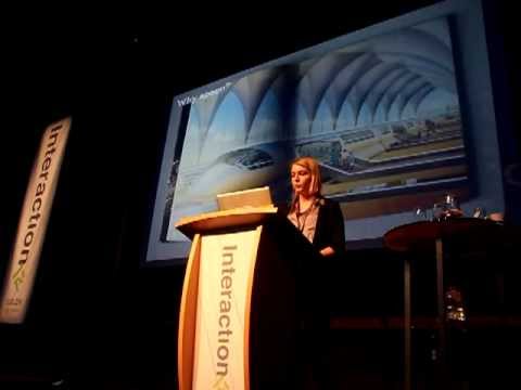 @Interaction12(Dublin)- Siri Johansson presents her idea on &#039;Future of News&#039;