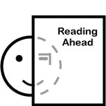 Reading ahead logo with space above